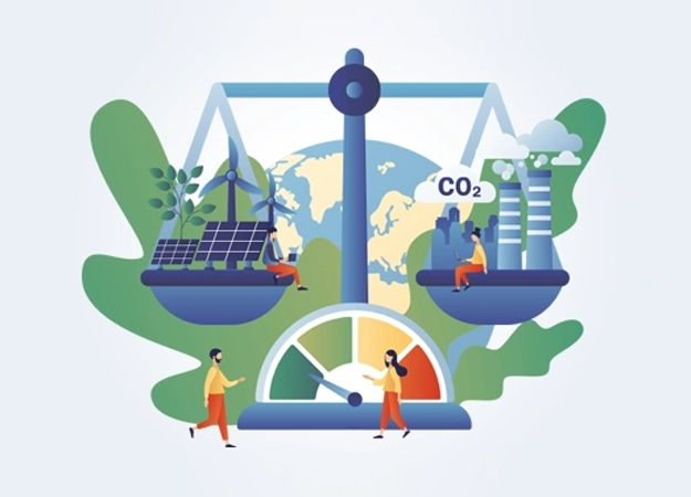 Karbon Nötrleme, Dengeleme (Ofsetleme)