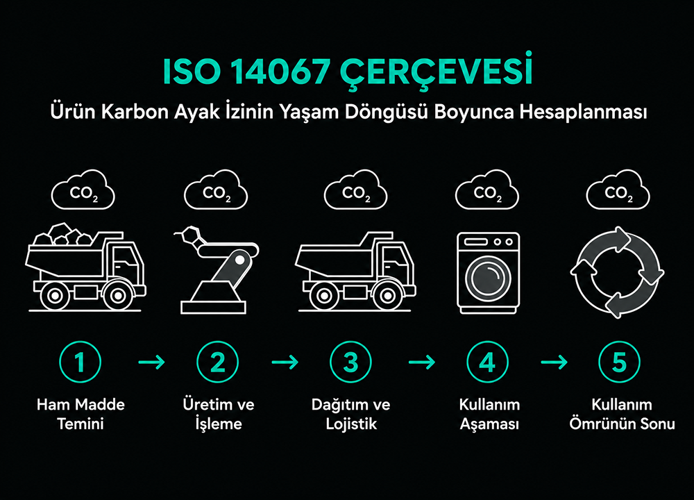 Ürün Karbon Ayak İzi Hesaplama: ISO 14067 Rehberi